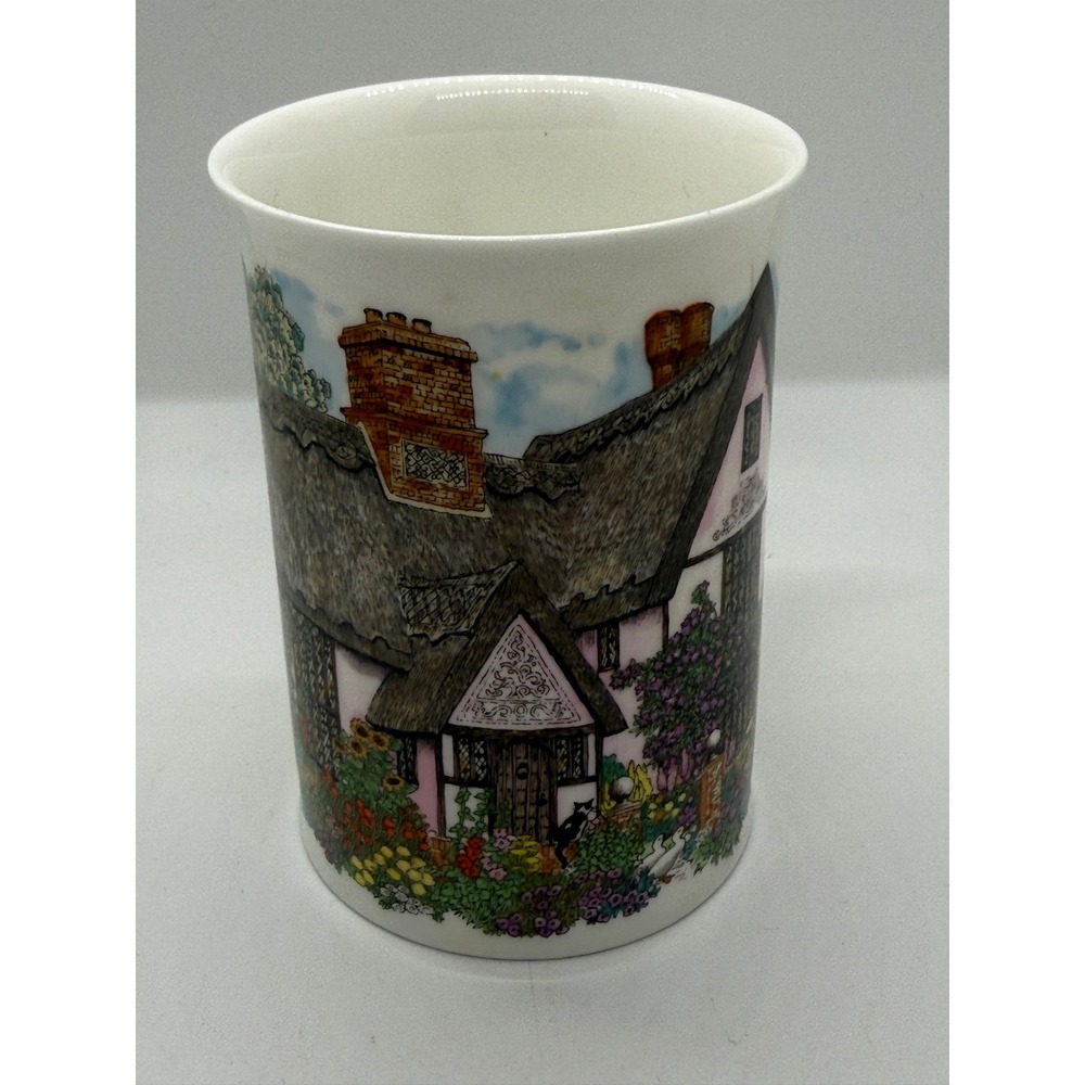 Dunoon Manor Houses Coffee Mug Sue Scullard FINE BONE CHINA England